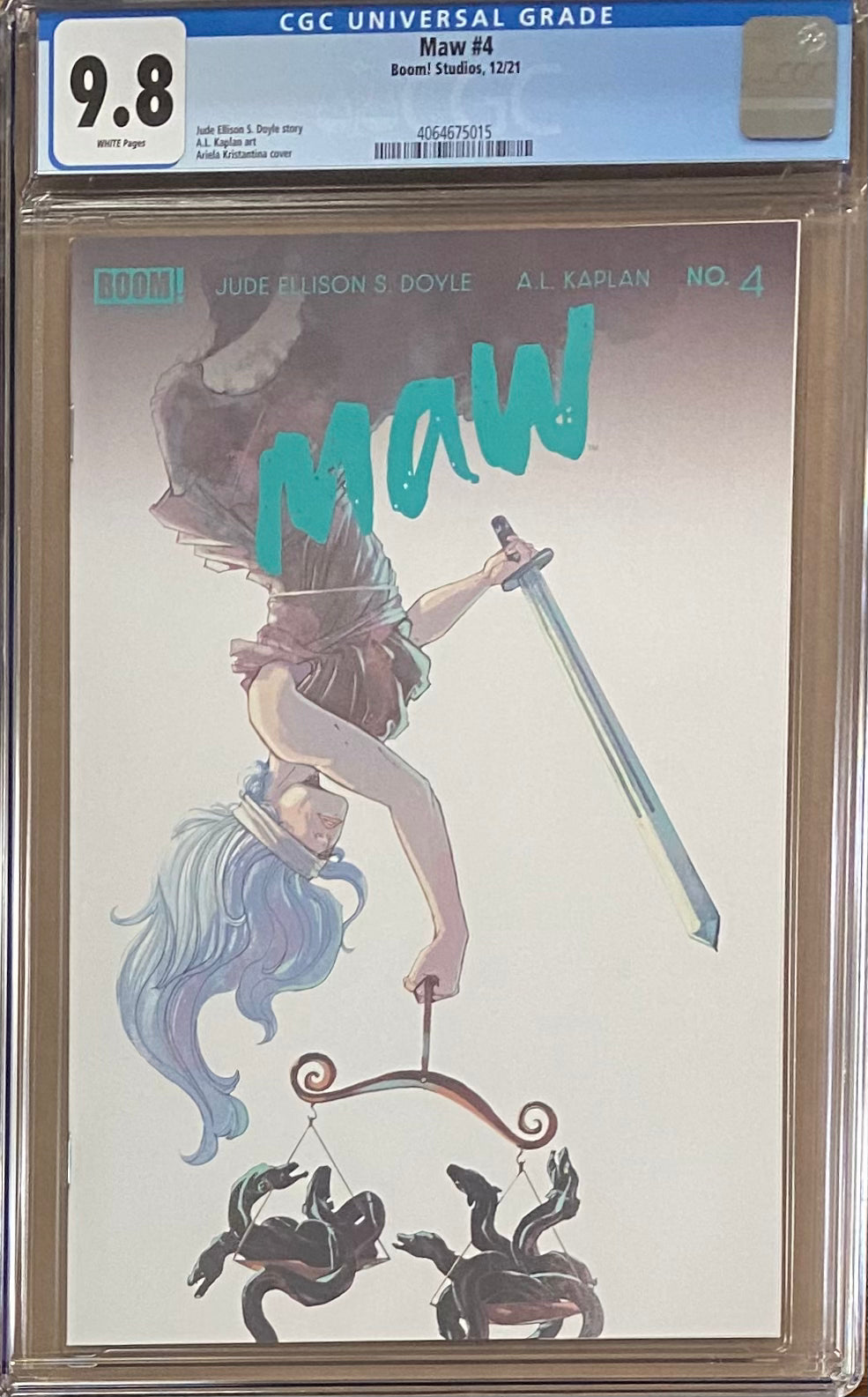 Maw #4 CGC 9.8