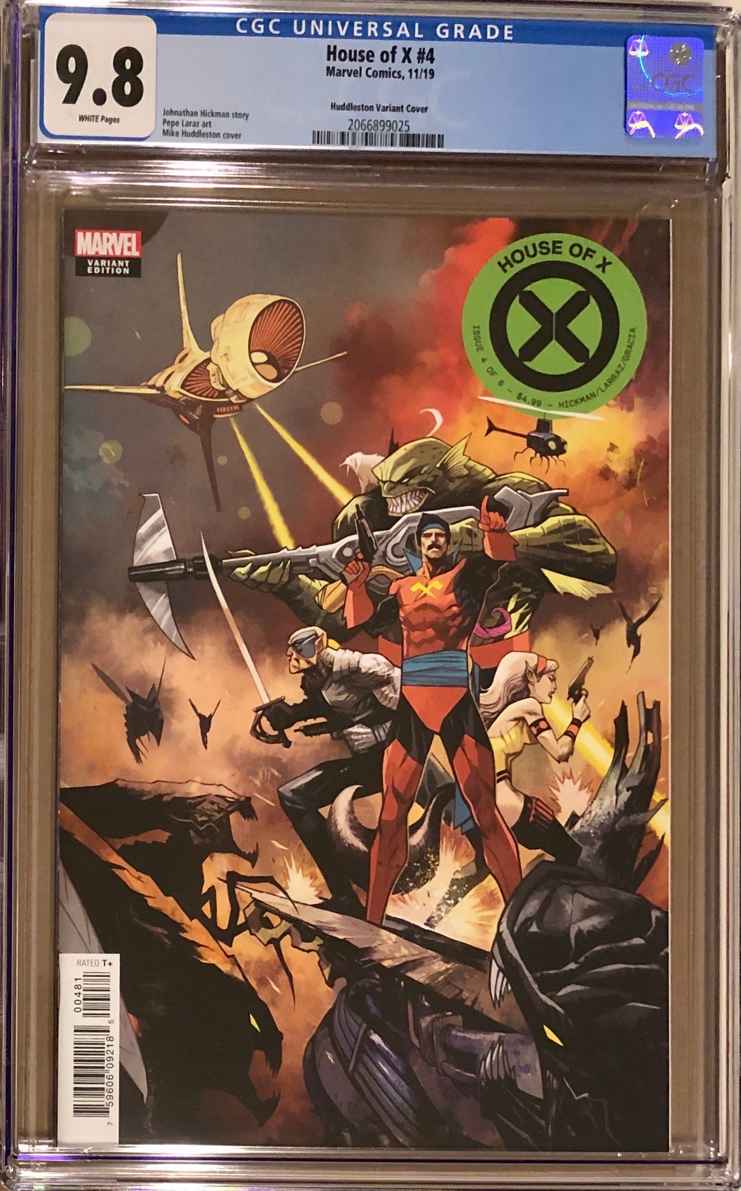 House of X #4 Huddleston 1:10 Retailer Incentive Variant CGC 9.8