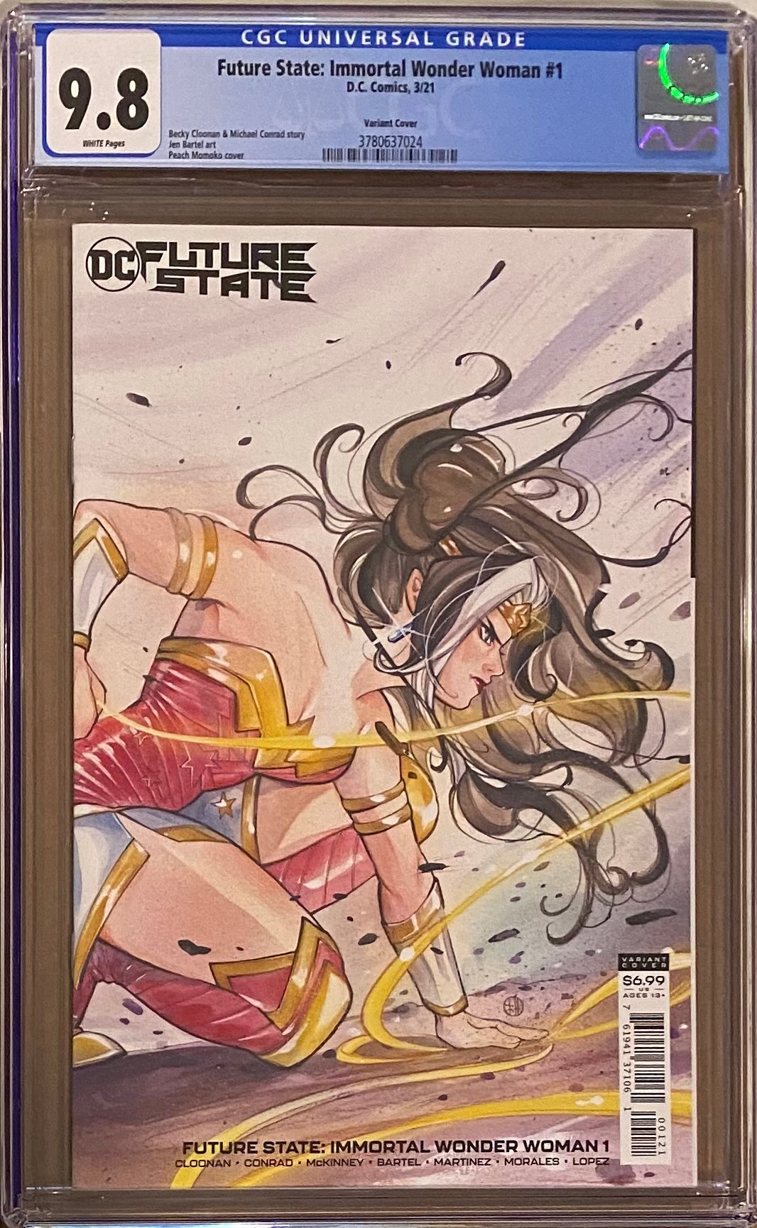 Future State: Immortal Wonder Woman #1 Variant CGC 9.8