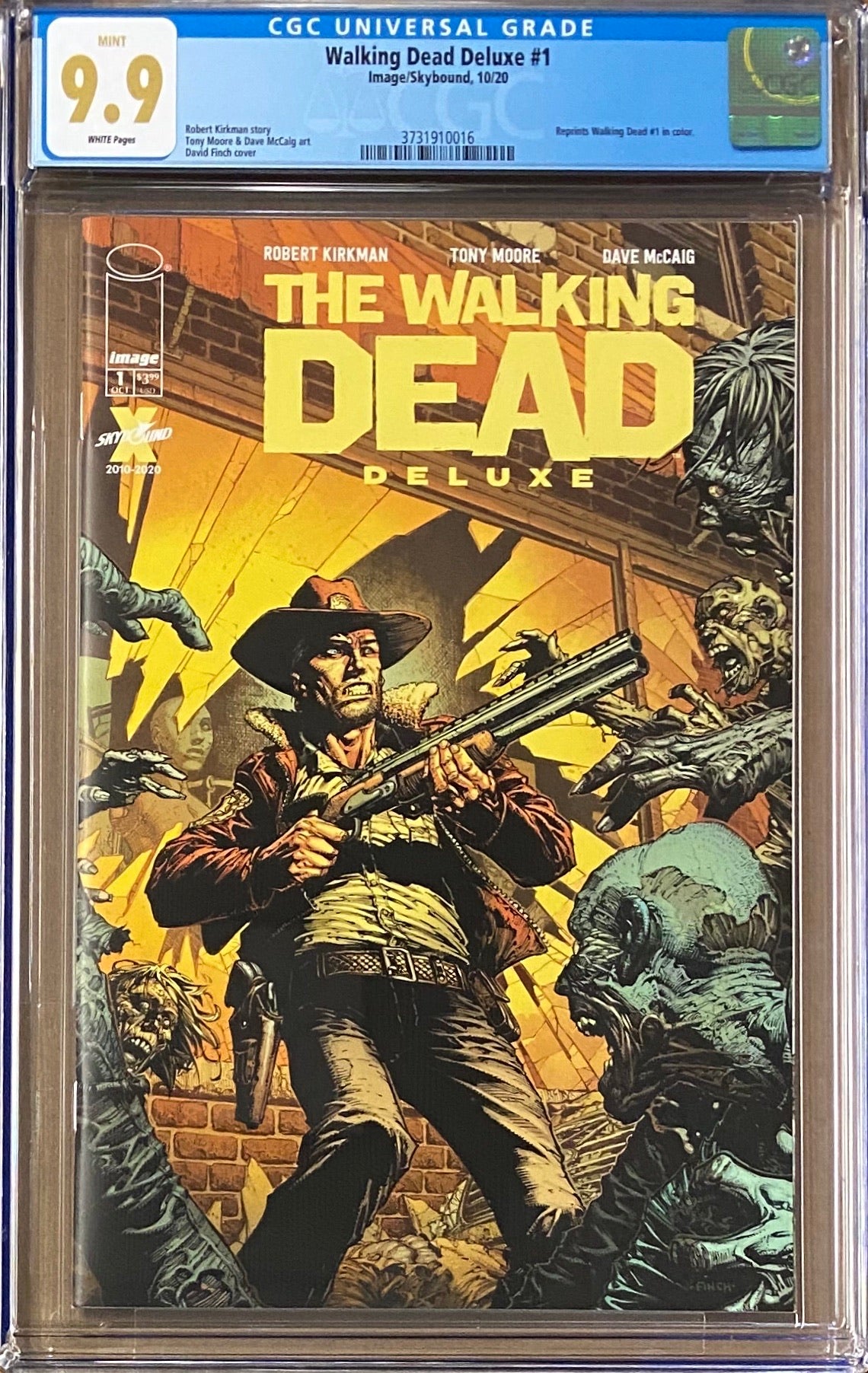 Walking Dead Deluxe #1 CGC 9.9