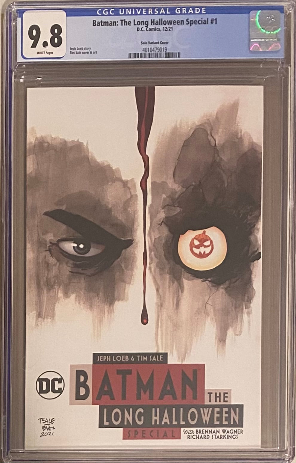 Batman: The Long Halloween Special #1 Sale 1:25 Retailer Incentive Variant CGC 9.8