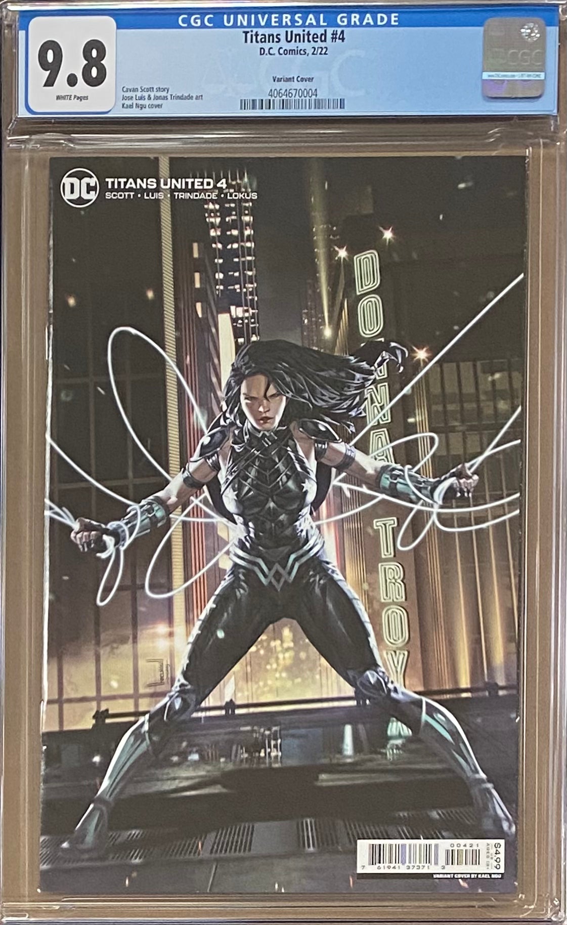 Titans United #4 Ngu Variant CGC 9.8