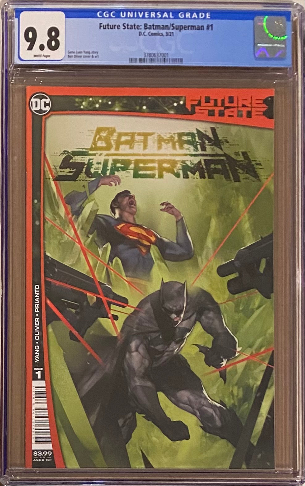 Future State: Batman/Superman #1 CGC 9.8