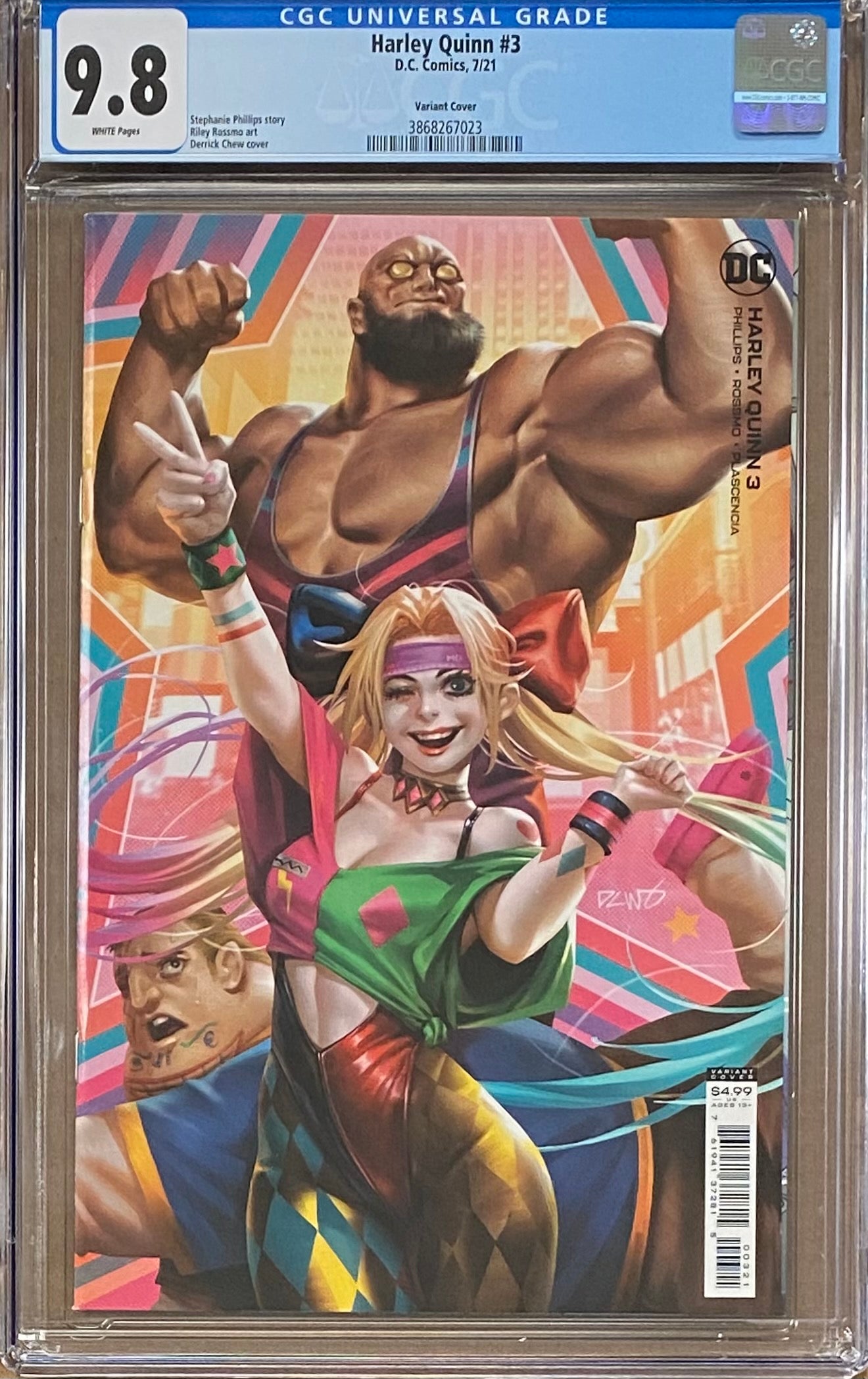 Harley Quinn #3 Variant CGC 9.8