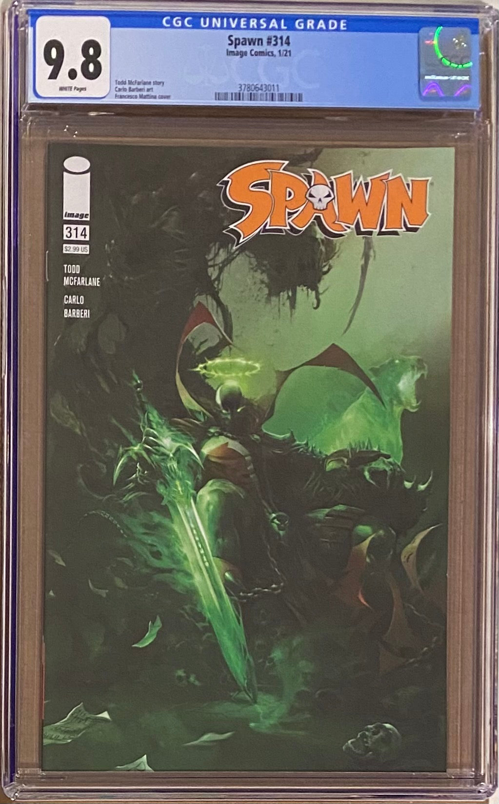 Spawn #314 CGC 9.8