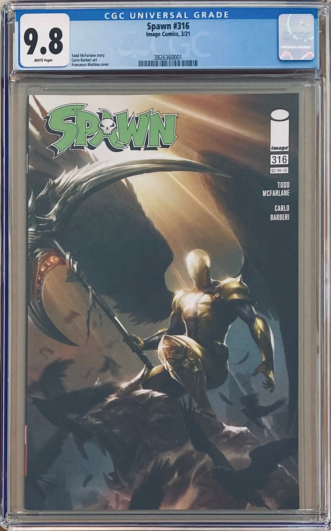Spawn #316 CGC 9.8