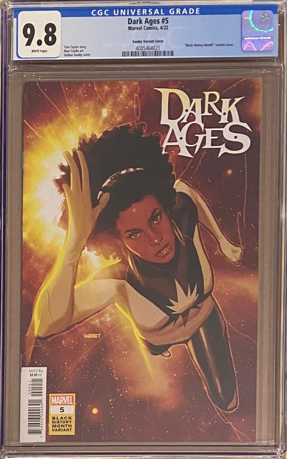 Dark Ages #5 Swaby Variant CGC 9.8