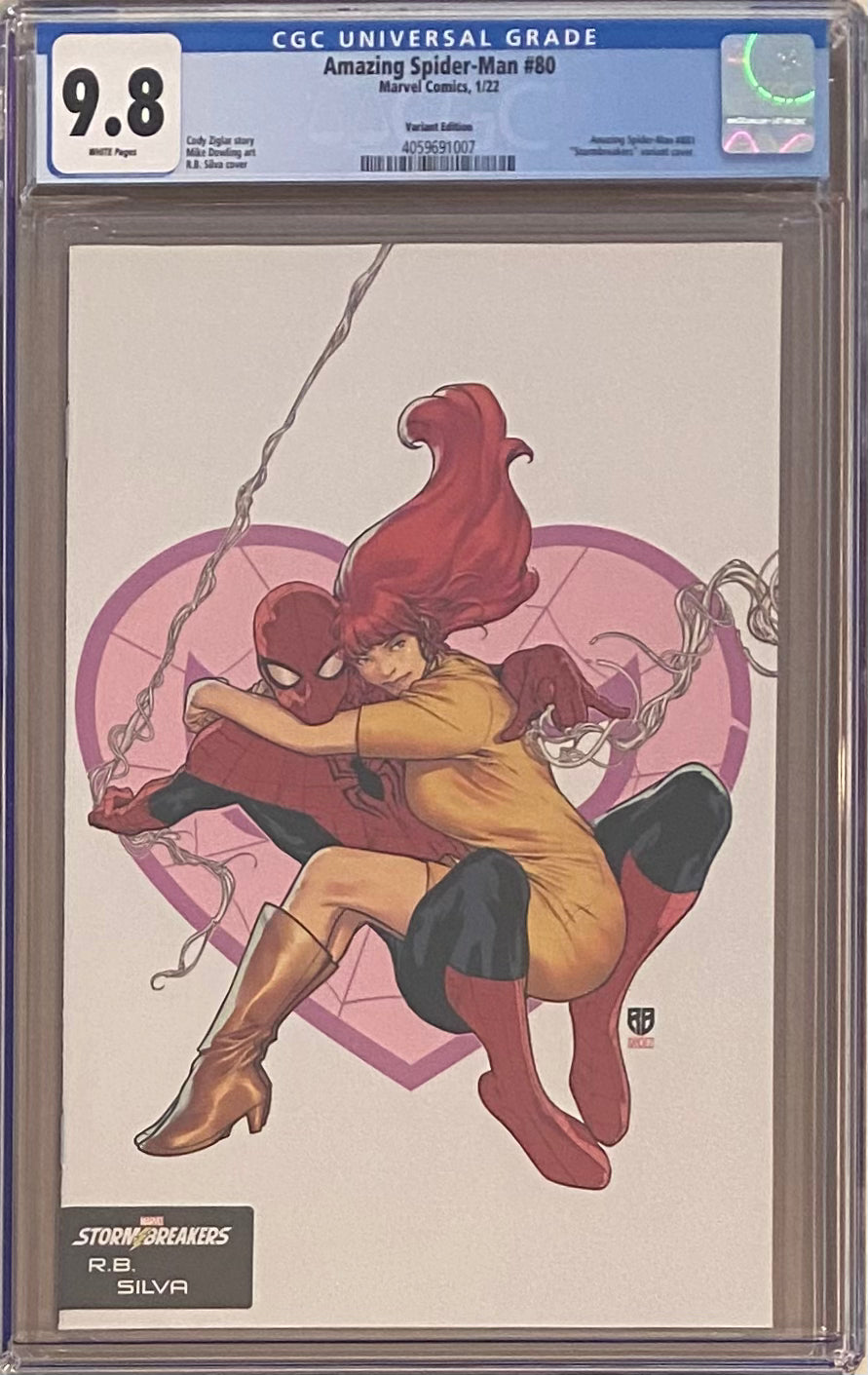 Amazing Spider-Man #80 Silva Stormbreakers Variant CGC 9.8
