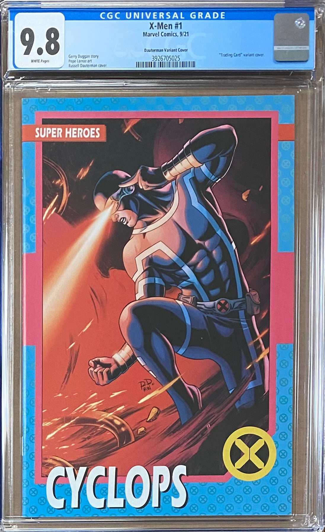 X-Men #1 Trading Card Variant CGC 9.8