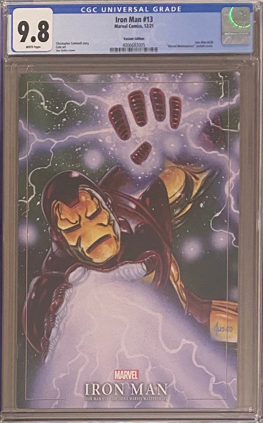 Iron Man #13 Jusko Variant CGC 9.8