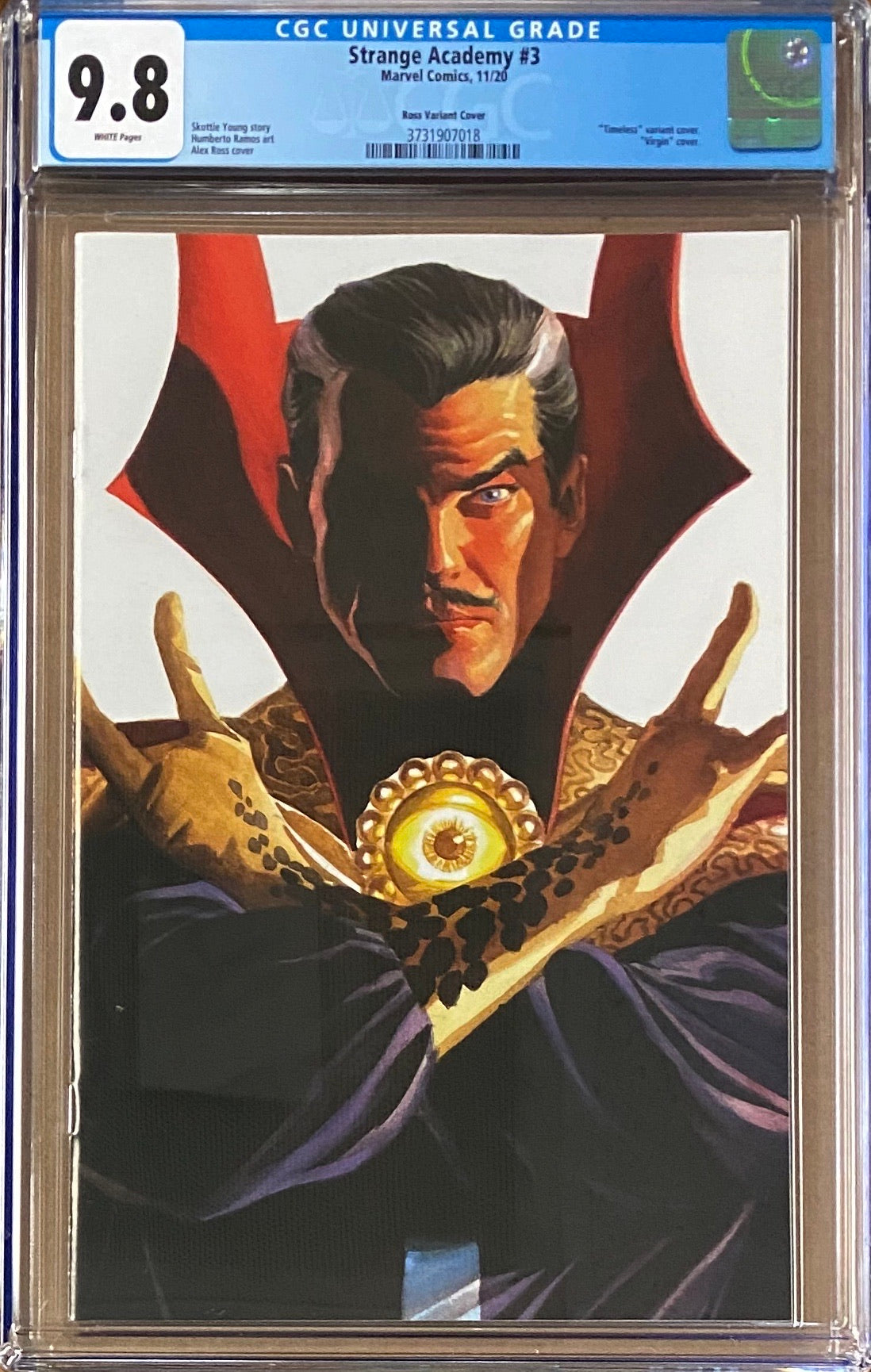 Strange Academy #3 Alex Ross Dr. Strange "Timeless" Variant CGC 9.8