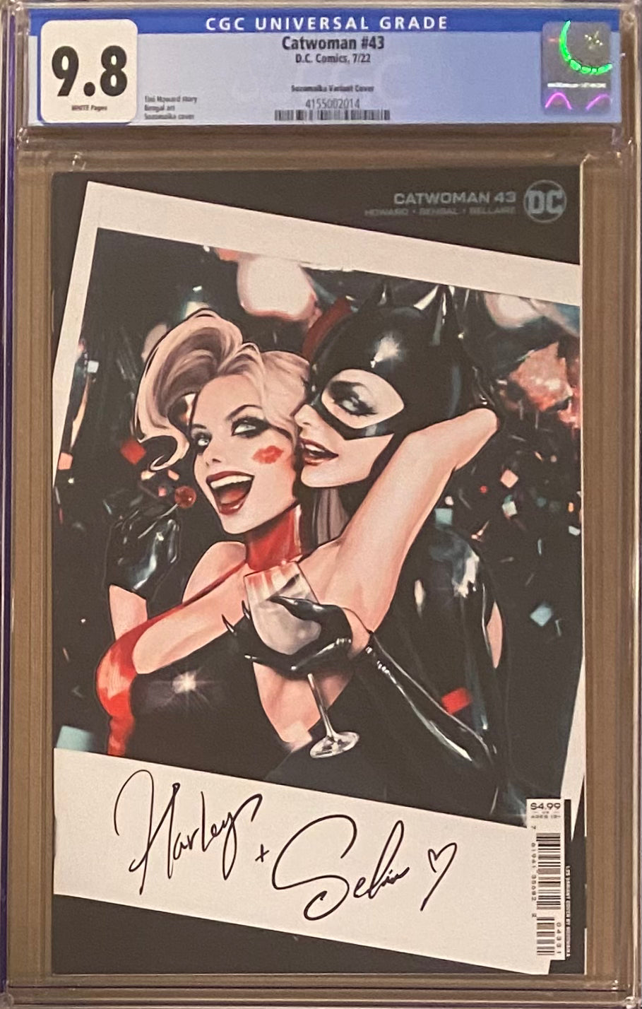 Catwoman #43 Sozomaika 1:25 Retailer Incentive Variant CGC 9.8