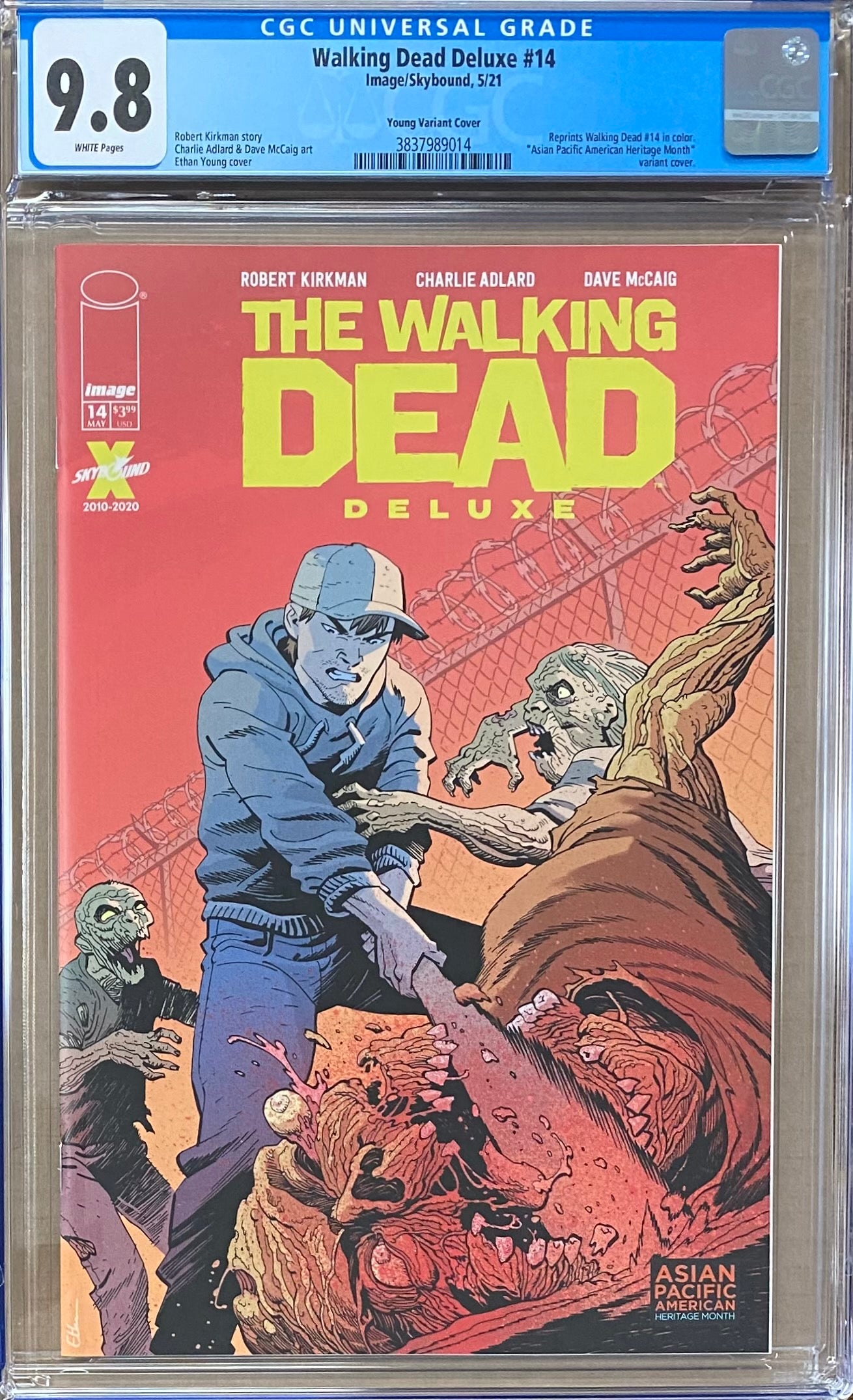 Walking Dead Deluxe #14 "Asian Heritage Month" Variant CGC 9.8
