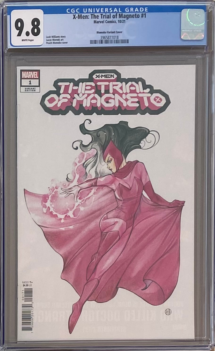 X-Men: Trial of Magneto #1 Momoko Variant CGC 9.8