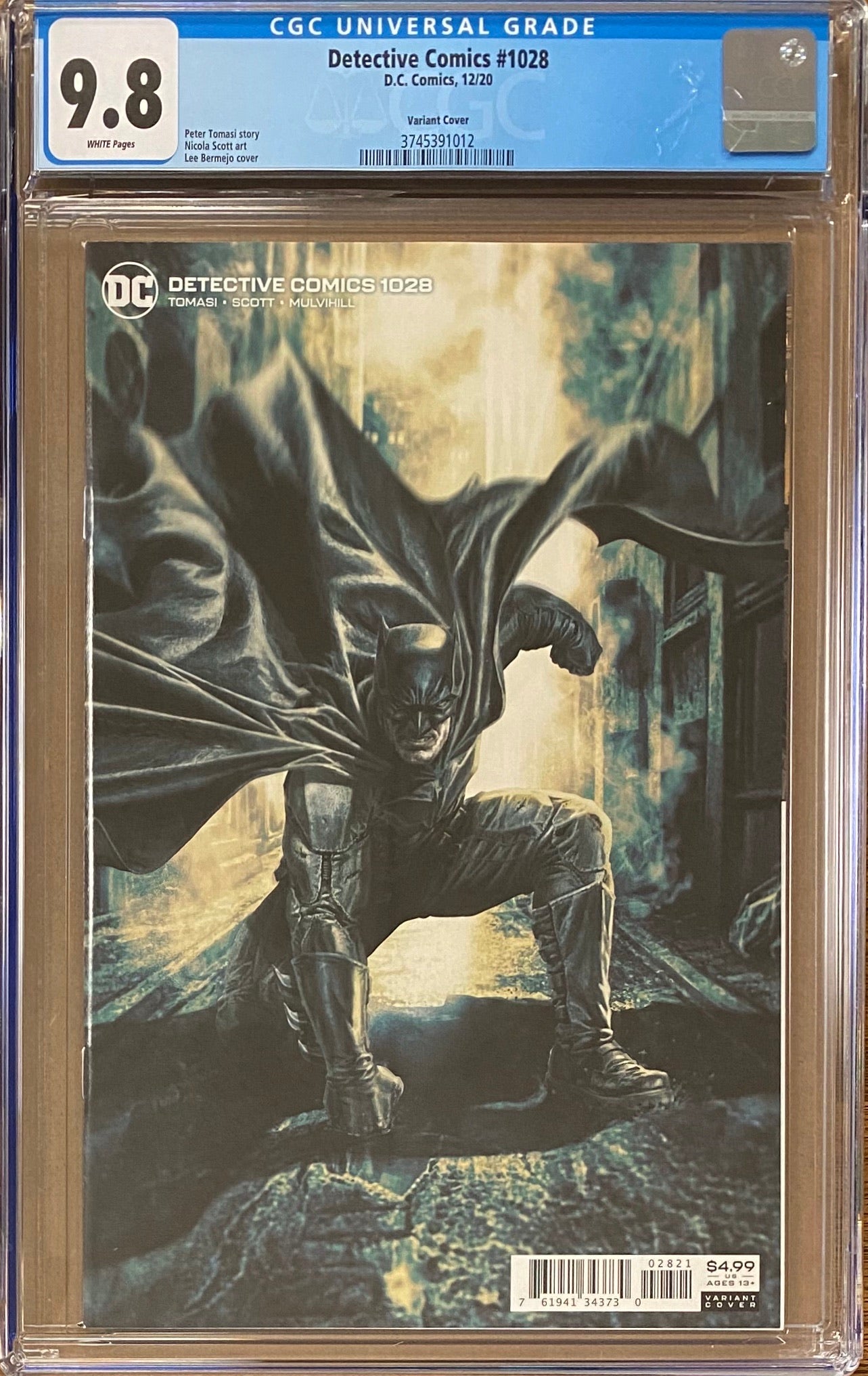 Detective Comics #1028 Bermejo Variant CGC 9.8