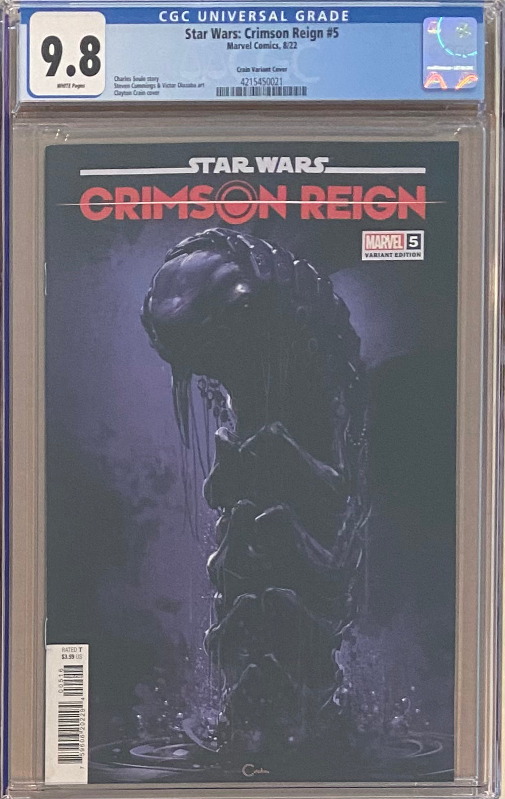 Star Wars: Crimson Reign #5 Crain Variant CGC 9.8