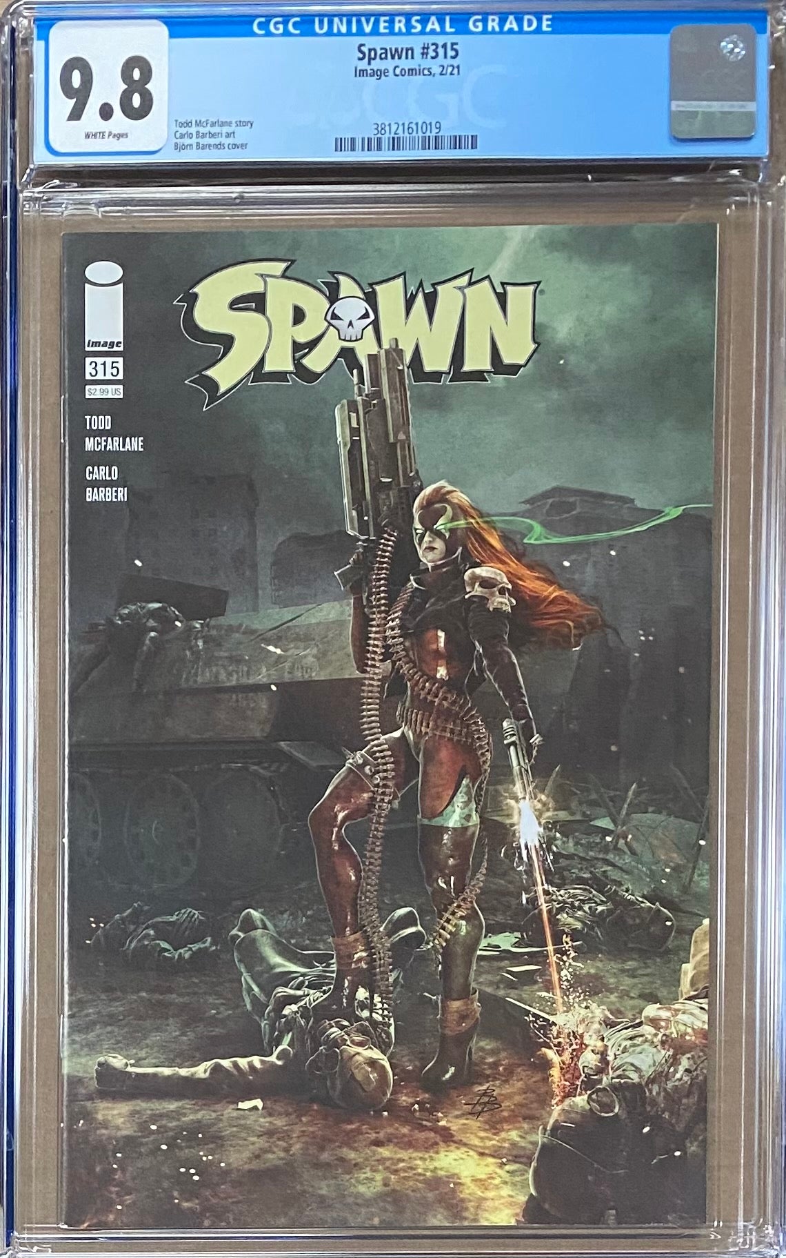 Spawn #315 CGC 9.8