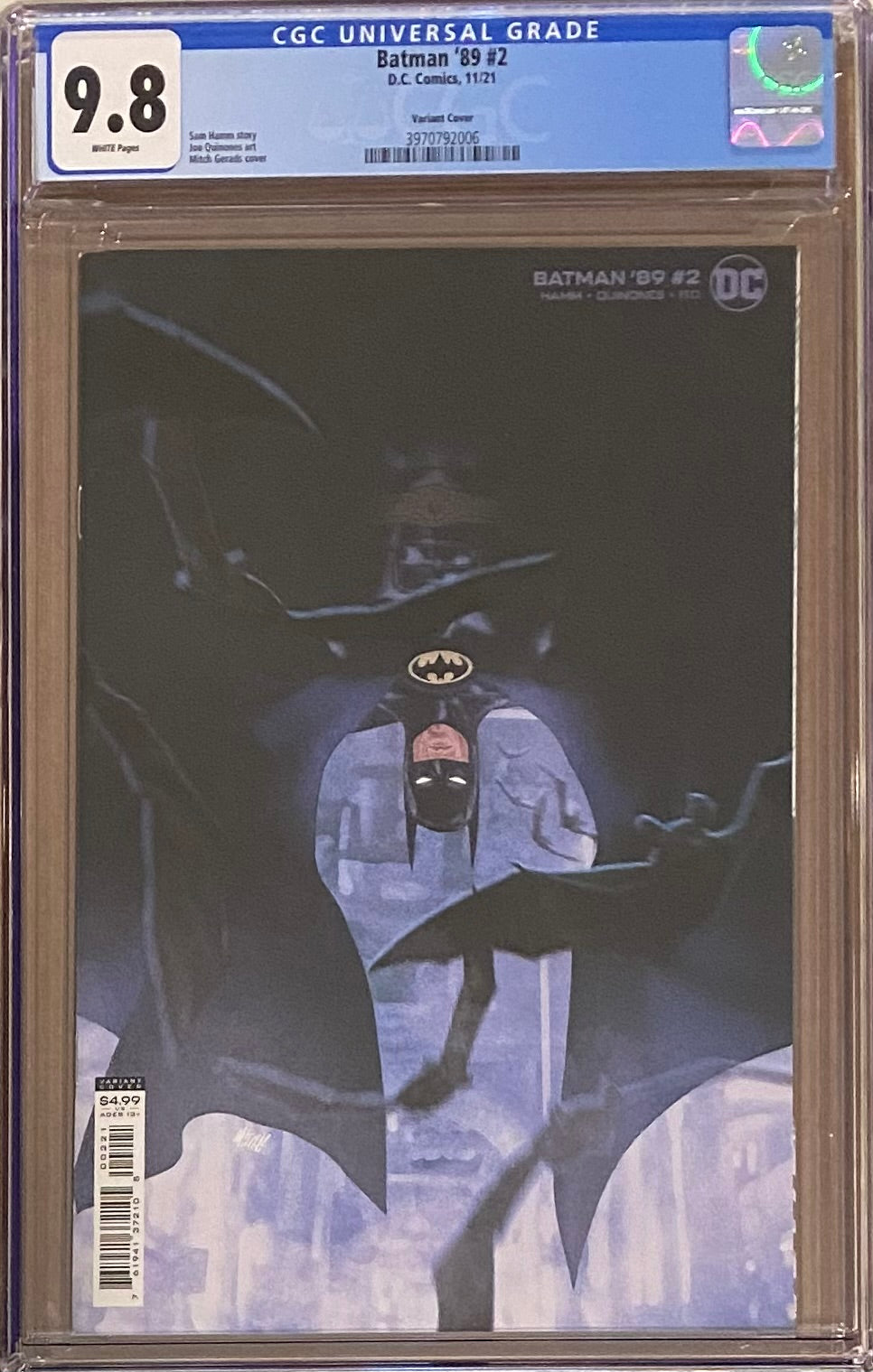 Batman '89 #2 Variant CGC 9.8