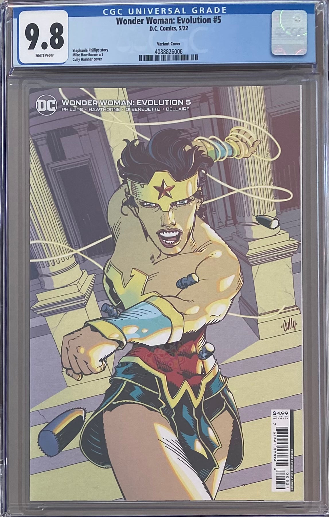 Wonder Woman: Evolution #5 Variant CGC 9.8