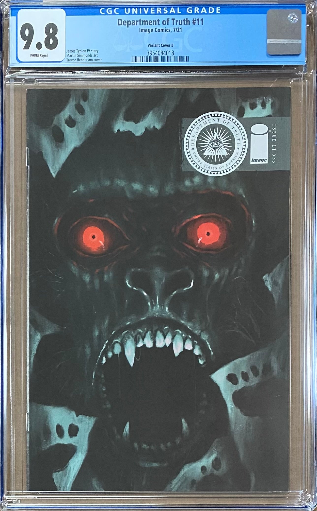 Department of Truth #11 Winjgaard Variant CGC 9.8