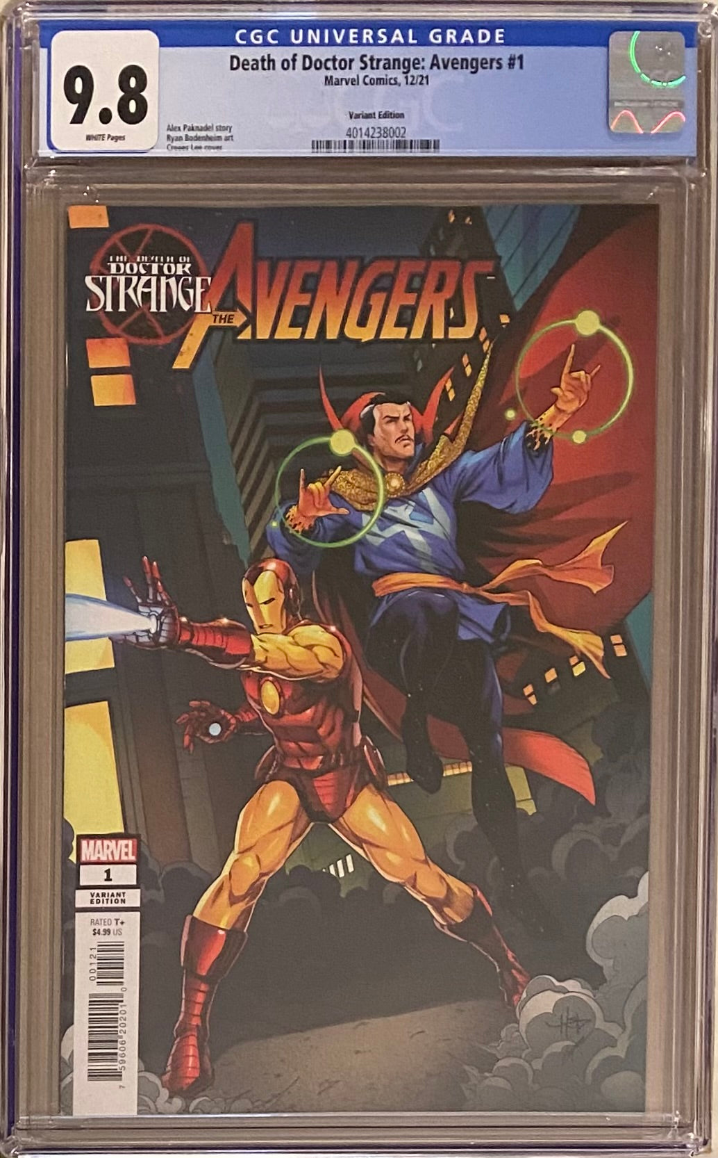 The Death of Doctor Strange: Avengers #1 Variant CGC 9.8
