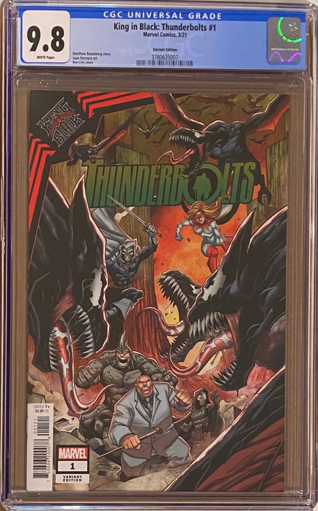 King in Black: Thunderbolts #1 Variant CGC 9.8
