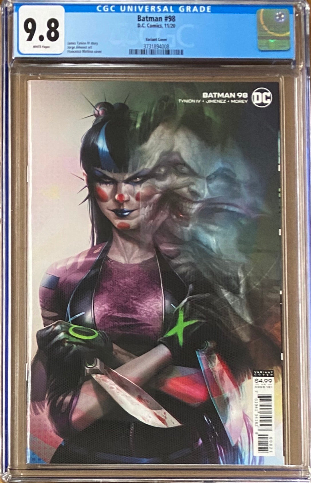 Batman #98 Mattina Variant CGC 9.8