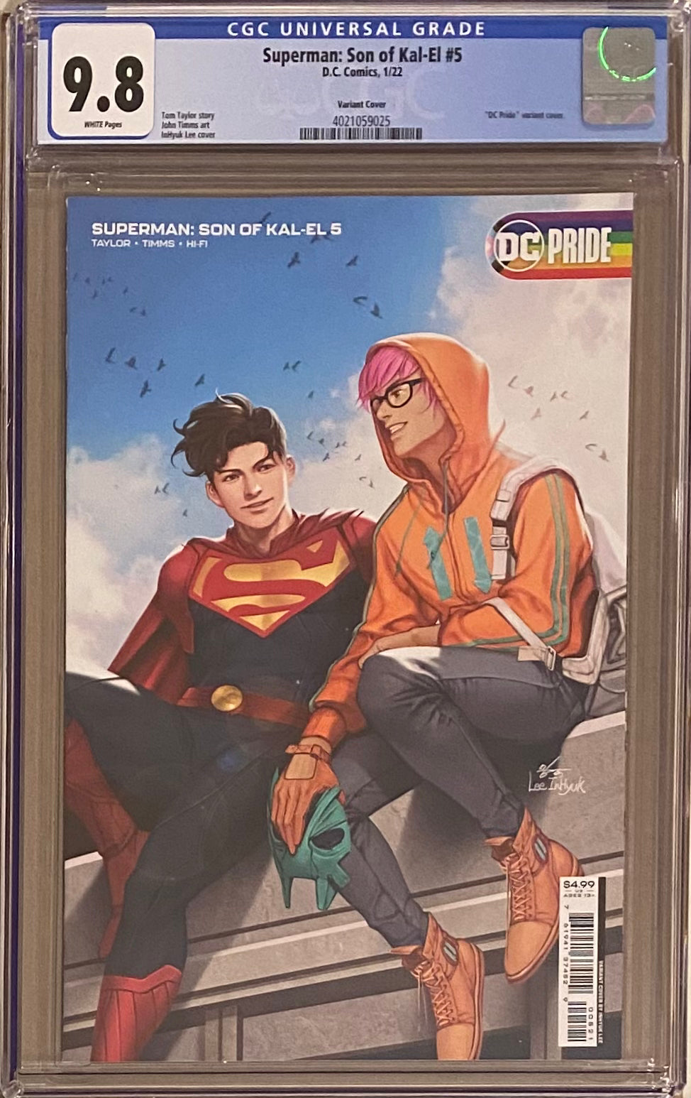 Superman: Son of Kal-El #5 inHyunk Lee Variant CGC 9.8