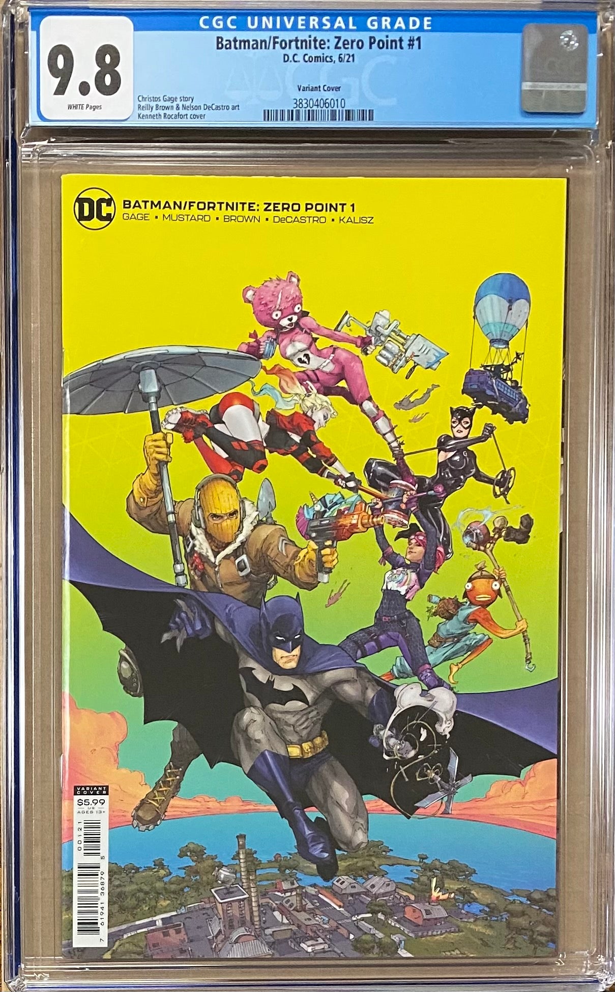 Batman/Fortnite: Zero Point #1 Variant CGC 9.8