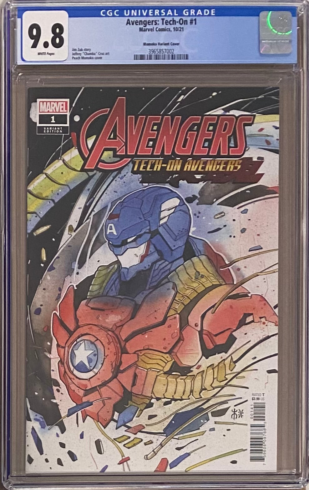 Avengers: Tech-On #1 Momoko Variant CGC 9.8