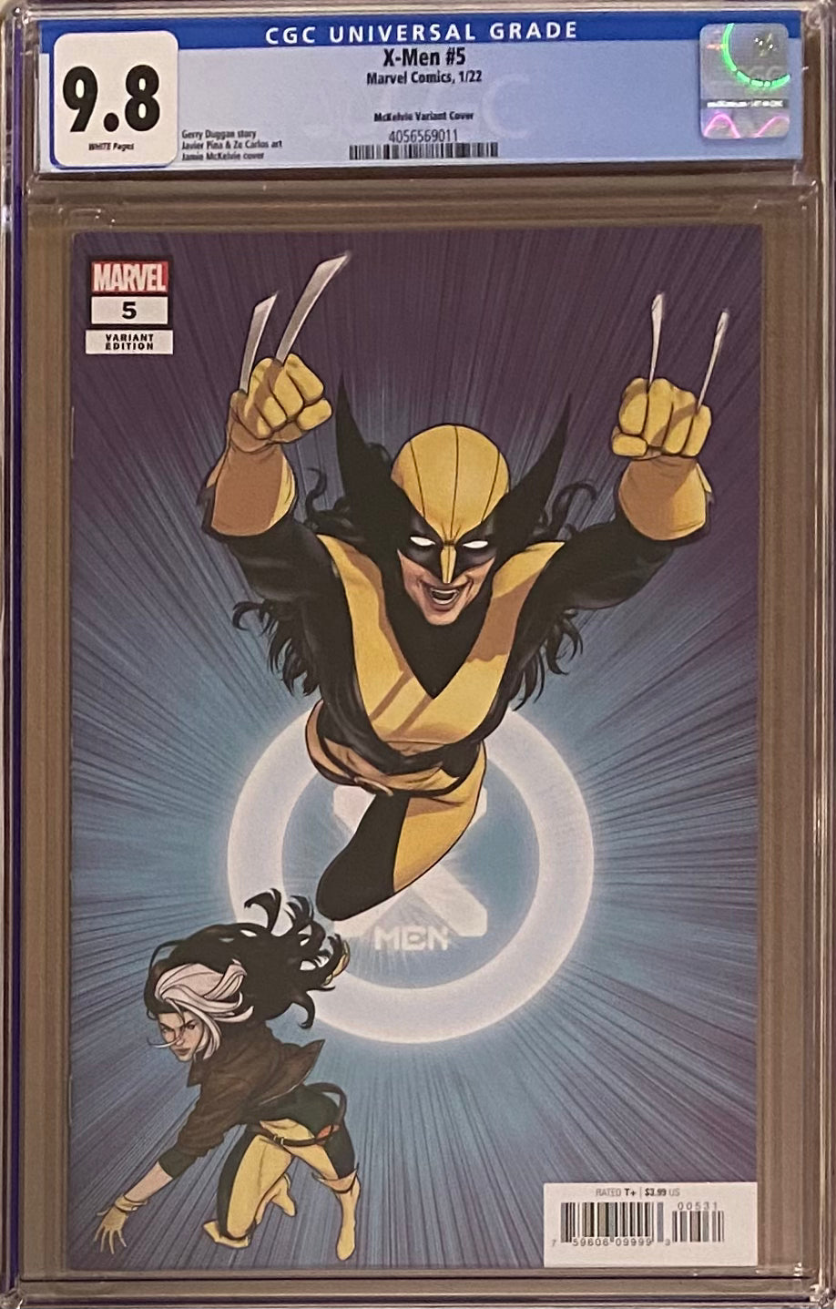 X-Men #5 McKelvie 1:25 Retailer Incentive Variant CGC 9.8