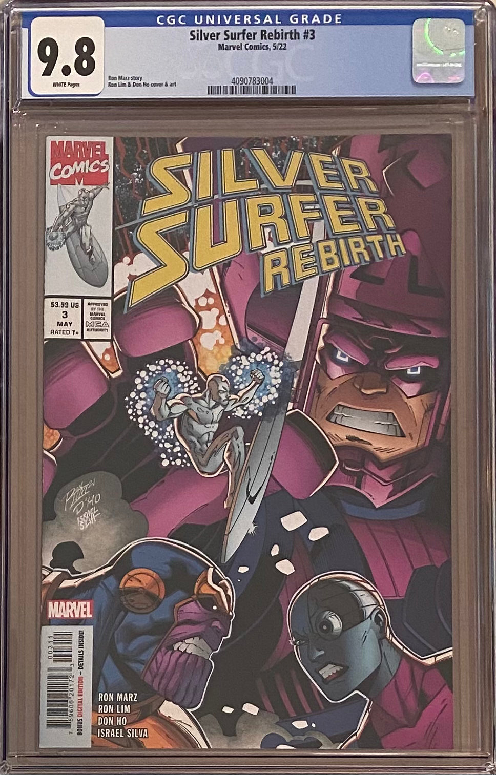 Silver Surfer: Rebirth #3 CGC 9.8