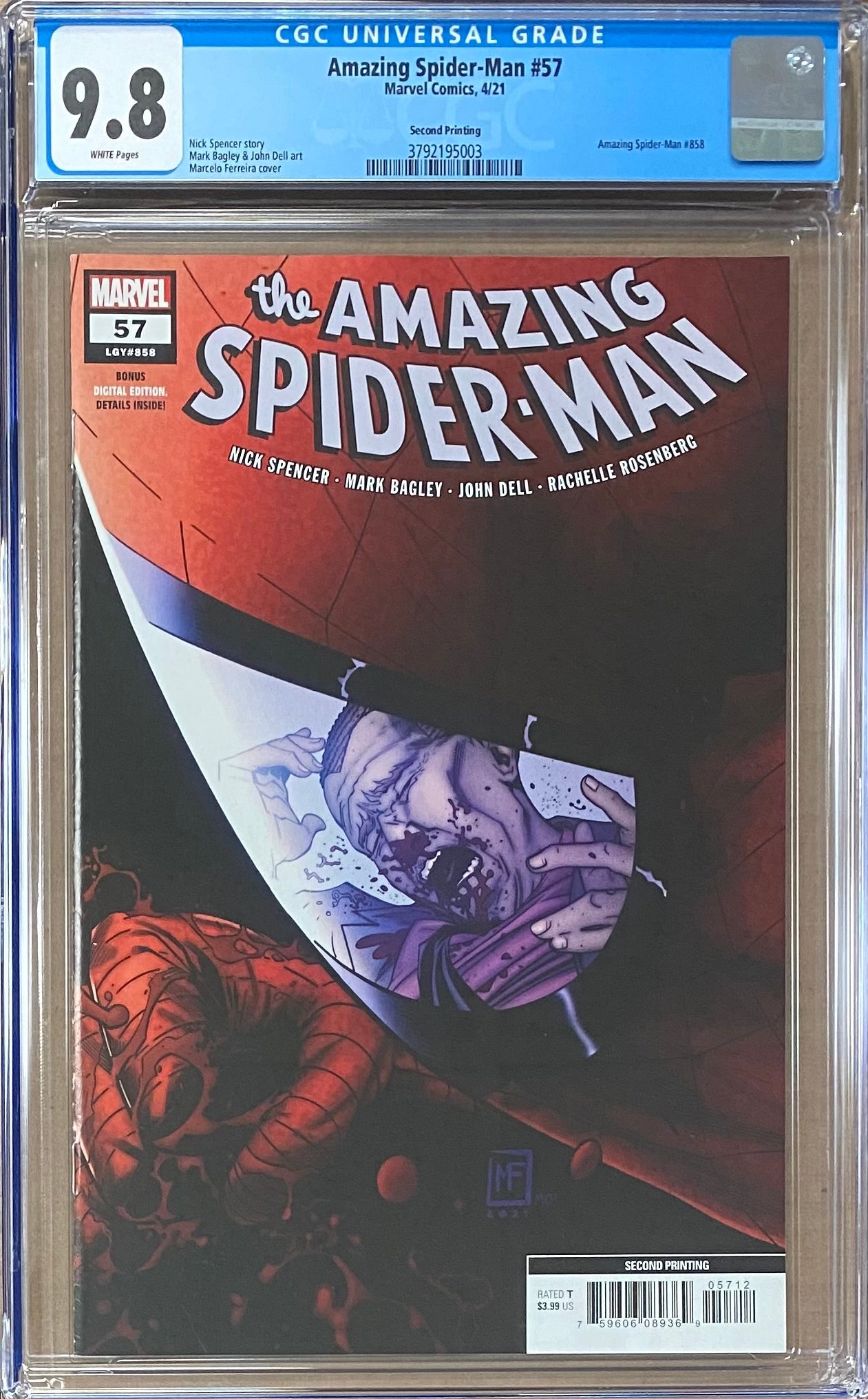 Amazing Spider-Man #57 Second Printing CGC 9.8