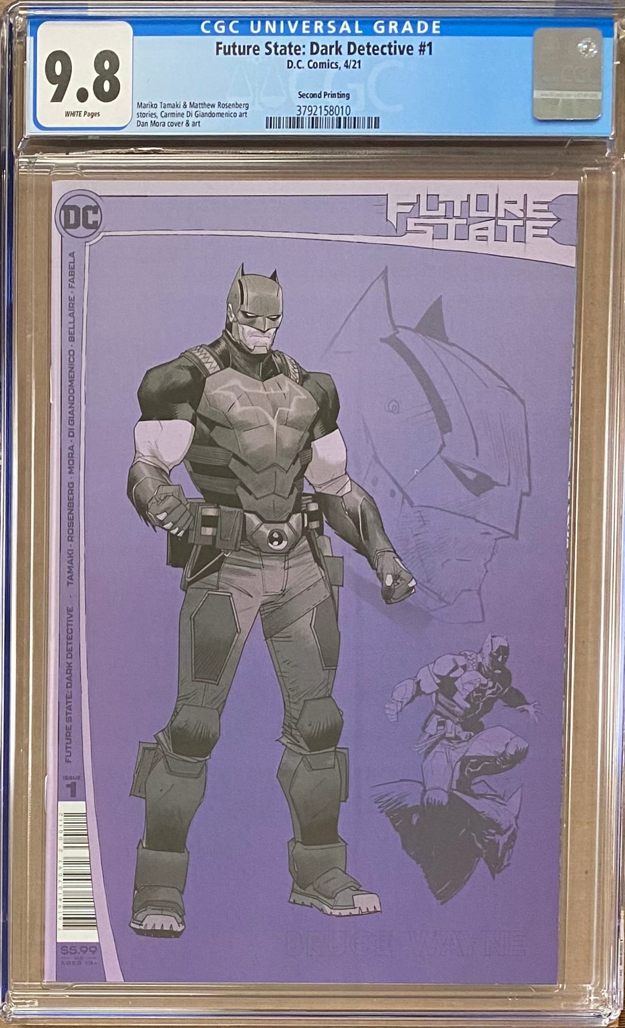 Future State: Dark Detective #1 Second Printing CGC 9.8