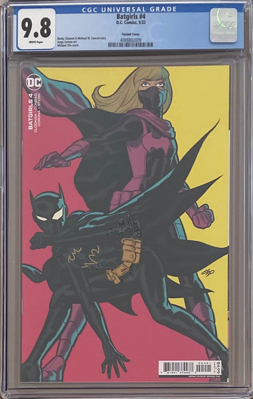 Batgirls #4 Cho Variant CGC 9.8