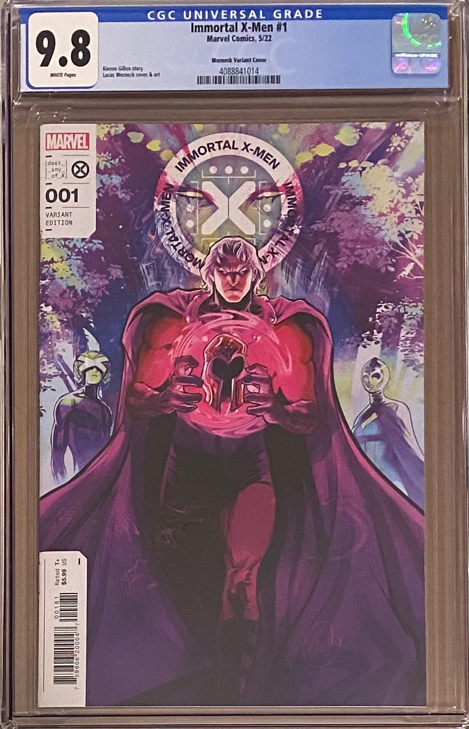 Immortal X-Men #1 Werneck 1:25 Retailer Incentive Variant CGC 9.8