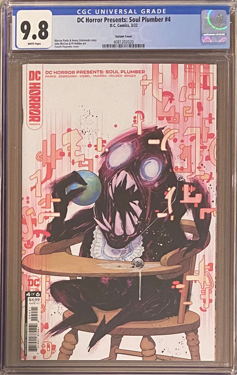 Soul Plumber #4 Variant CGC 9.8
