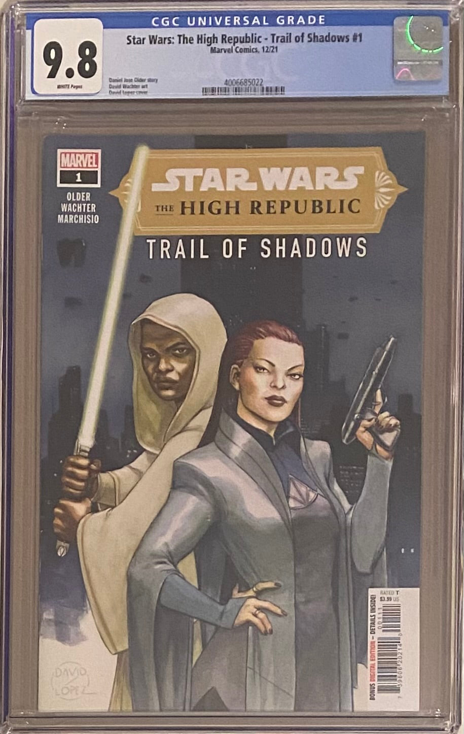Star Wars: The High Republic - Trail of Shadows #1 CGC 9.8