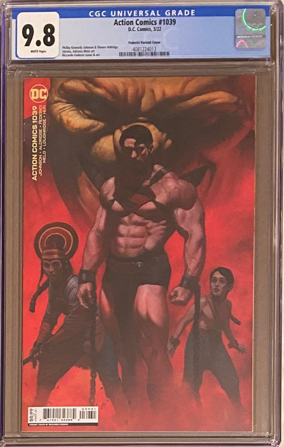 Action Comics #1039 Federici Variant CGC 9.8