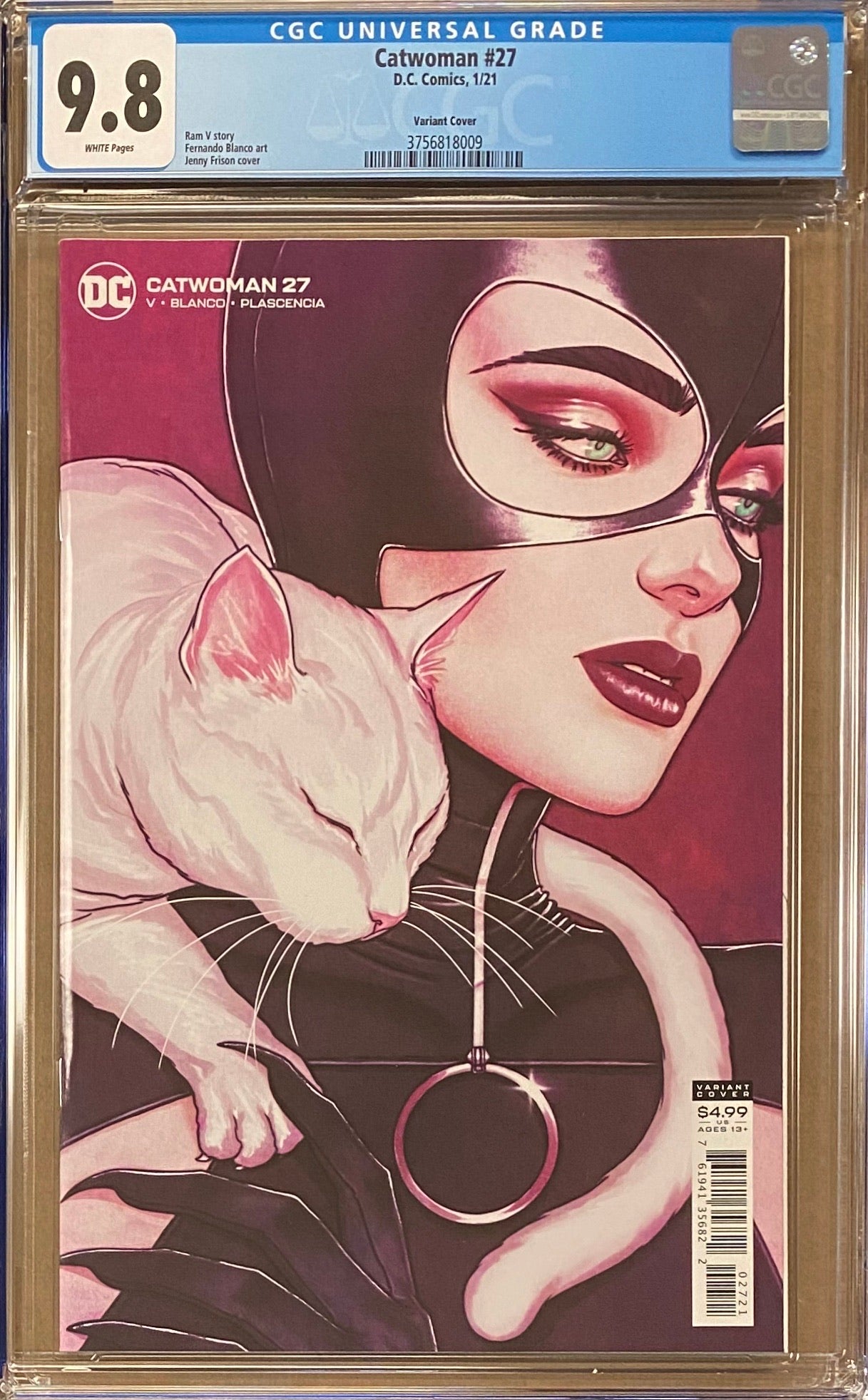 Catwoman #27 Frison Variant CGC 9.8