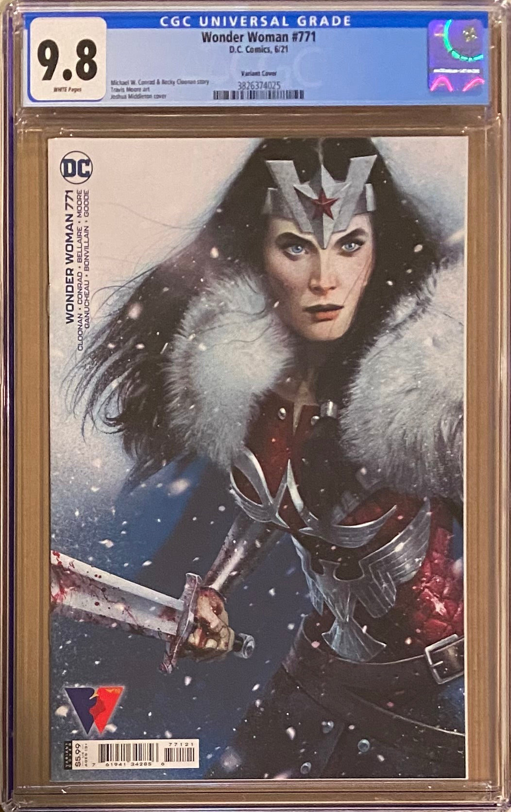 Wonder Woman #771 Middleton Variant CGC 9.8