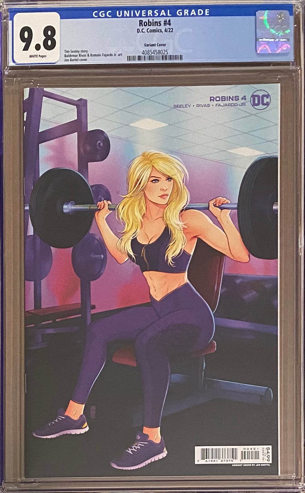 Robins #4 Variant CGC 9.8