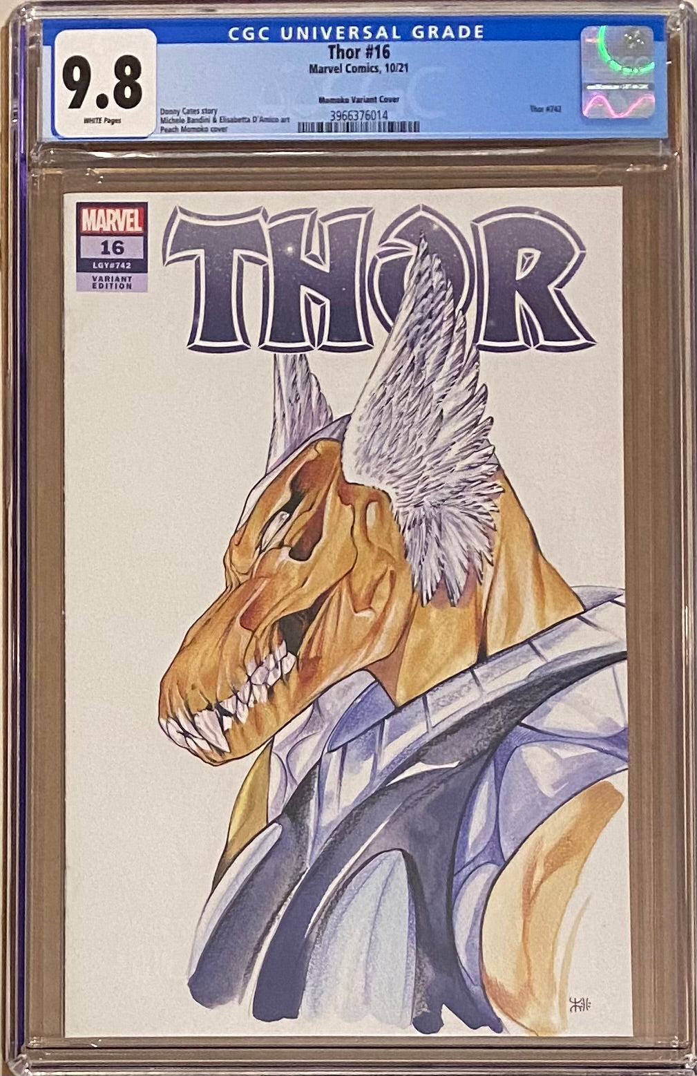 Thor #16 Momoko Variant CGC 9.8