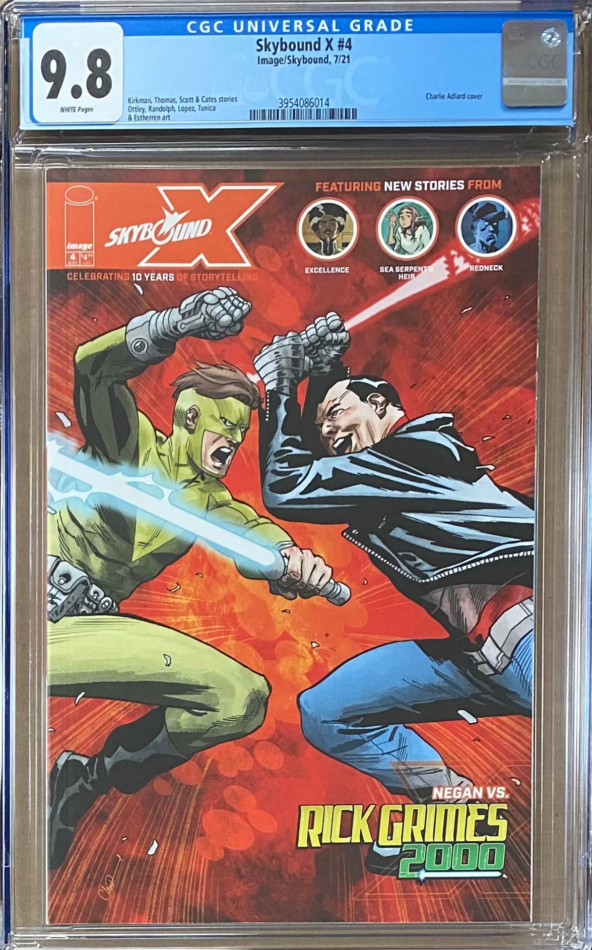 Skybound X #4 CGC 9.8