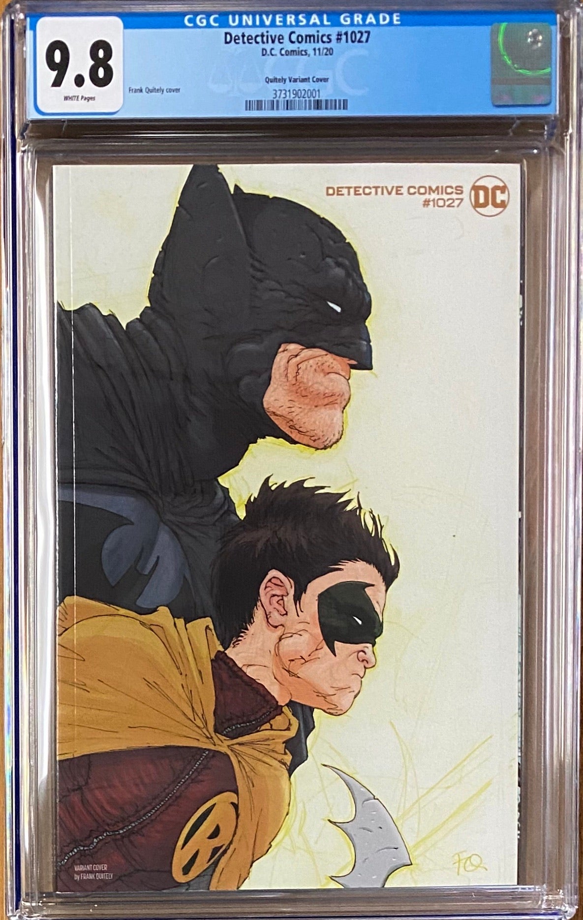 Detective Comics #1027 Quitely Variant CGC 9.8