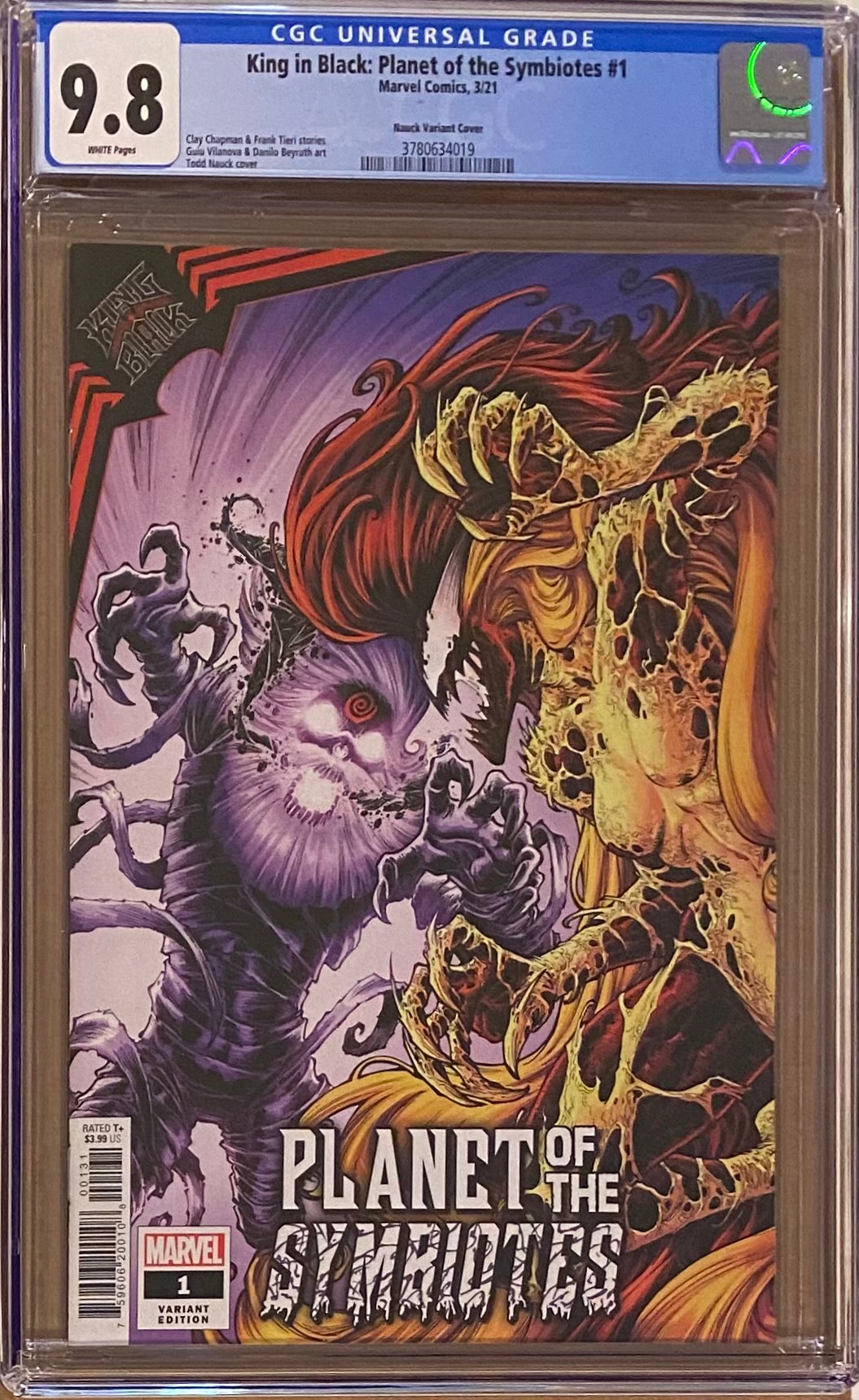 King in Black: Planet of Symbiotes #1 Nauck Retailer Incentive Variant CGC 9.8