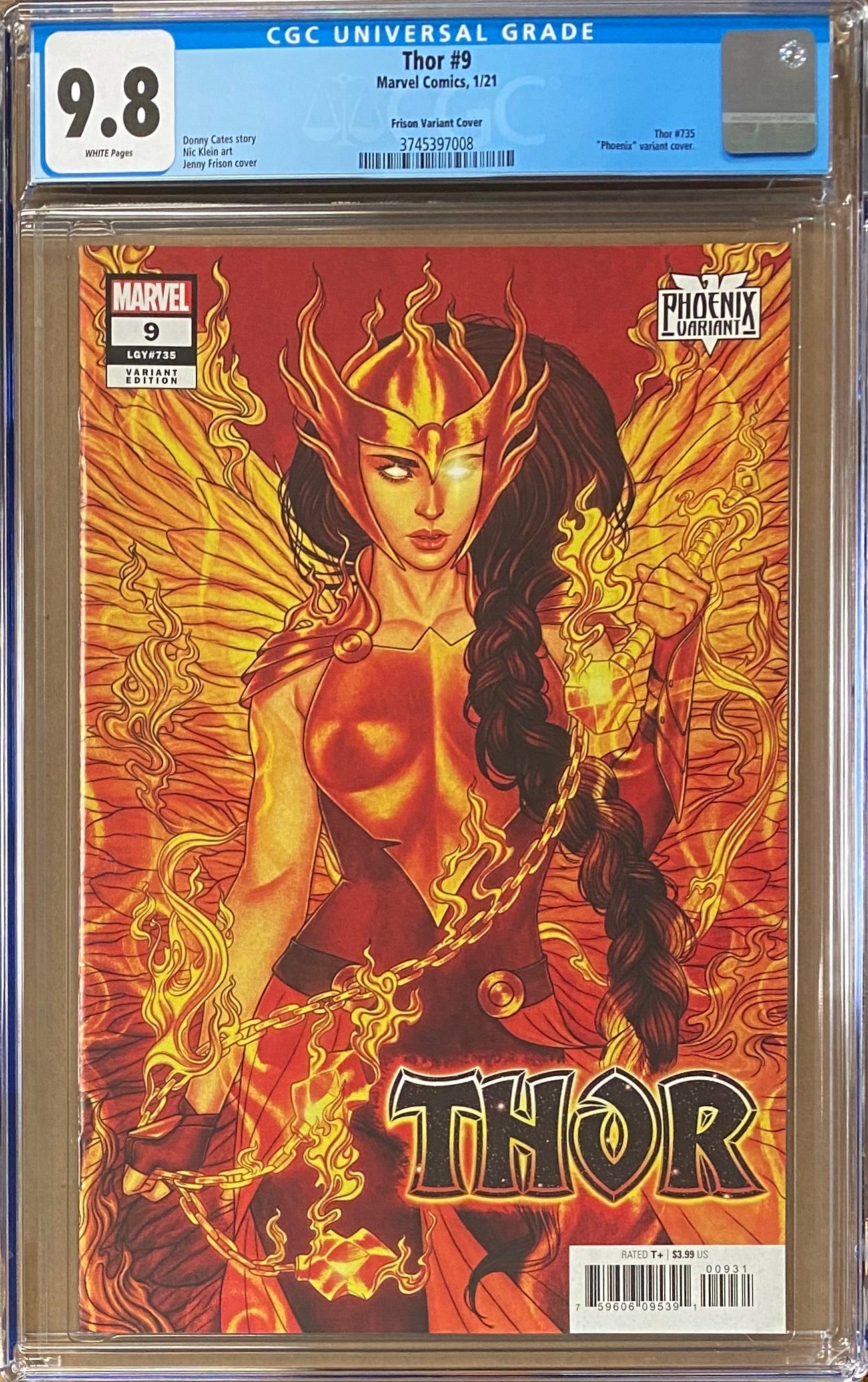 Thor #9 Frison Variant CGC 9.8