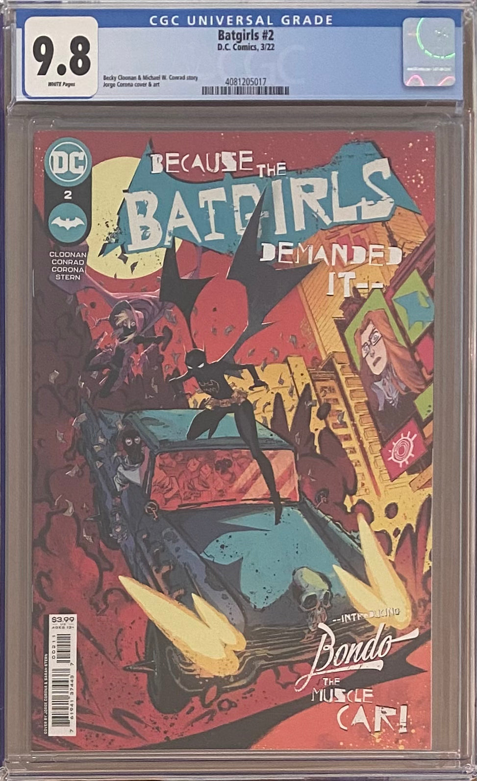 Batgirls #2 CGC 9.8