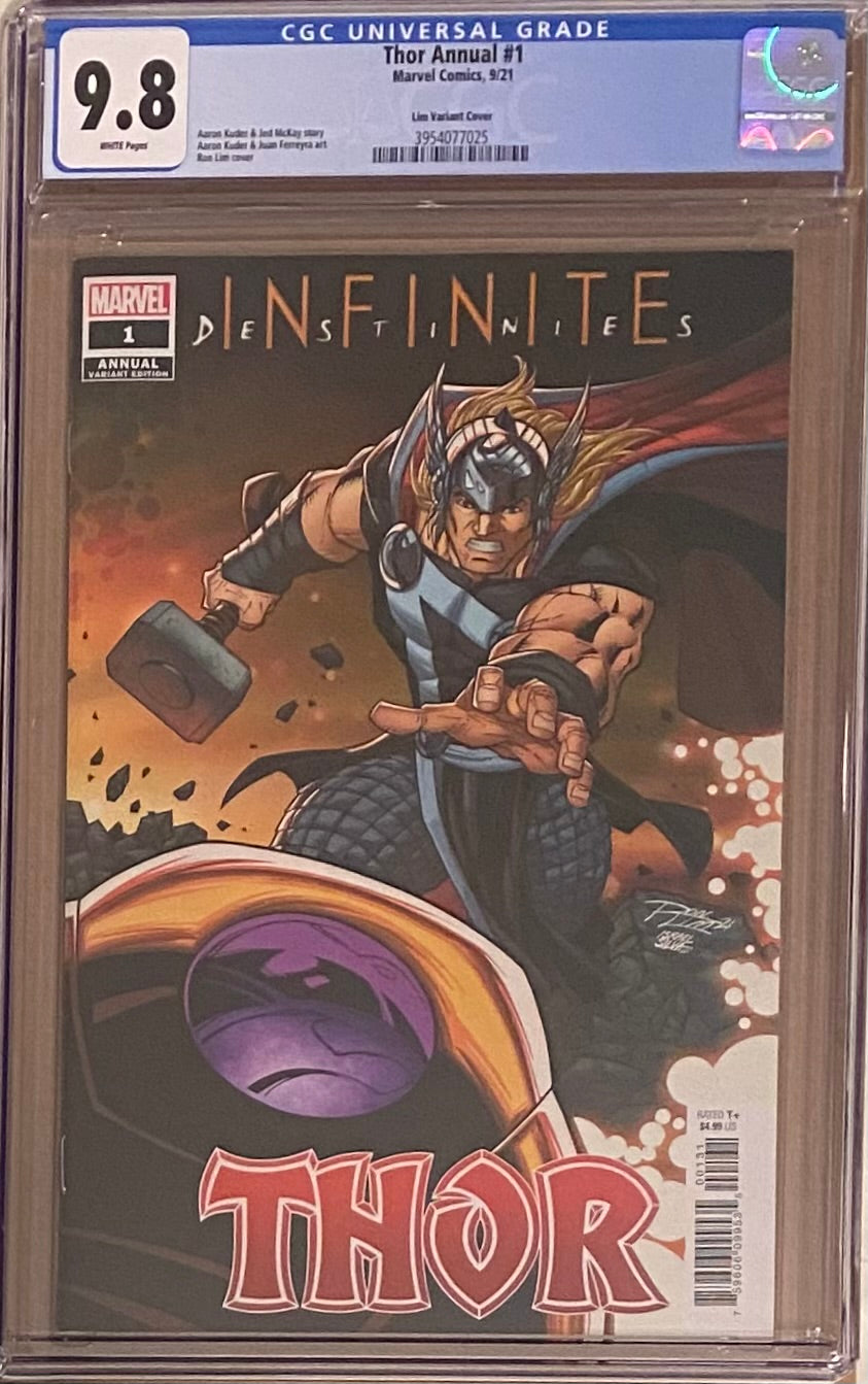 Thor Annual #1 Lim Variant CGC 9.8