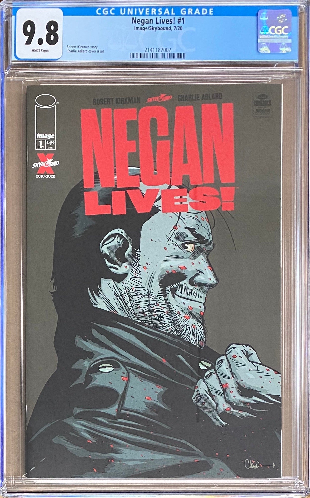 Negan Lives #1 CGC 9.8